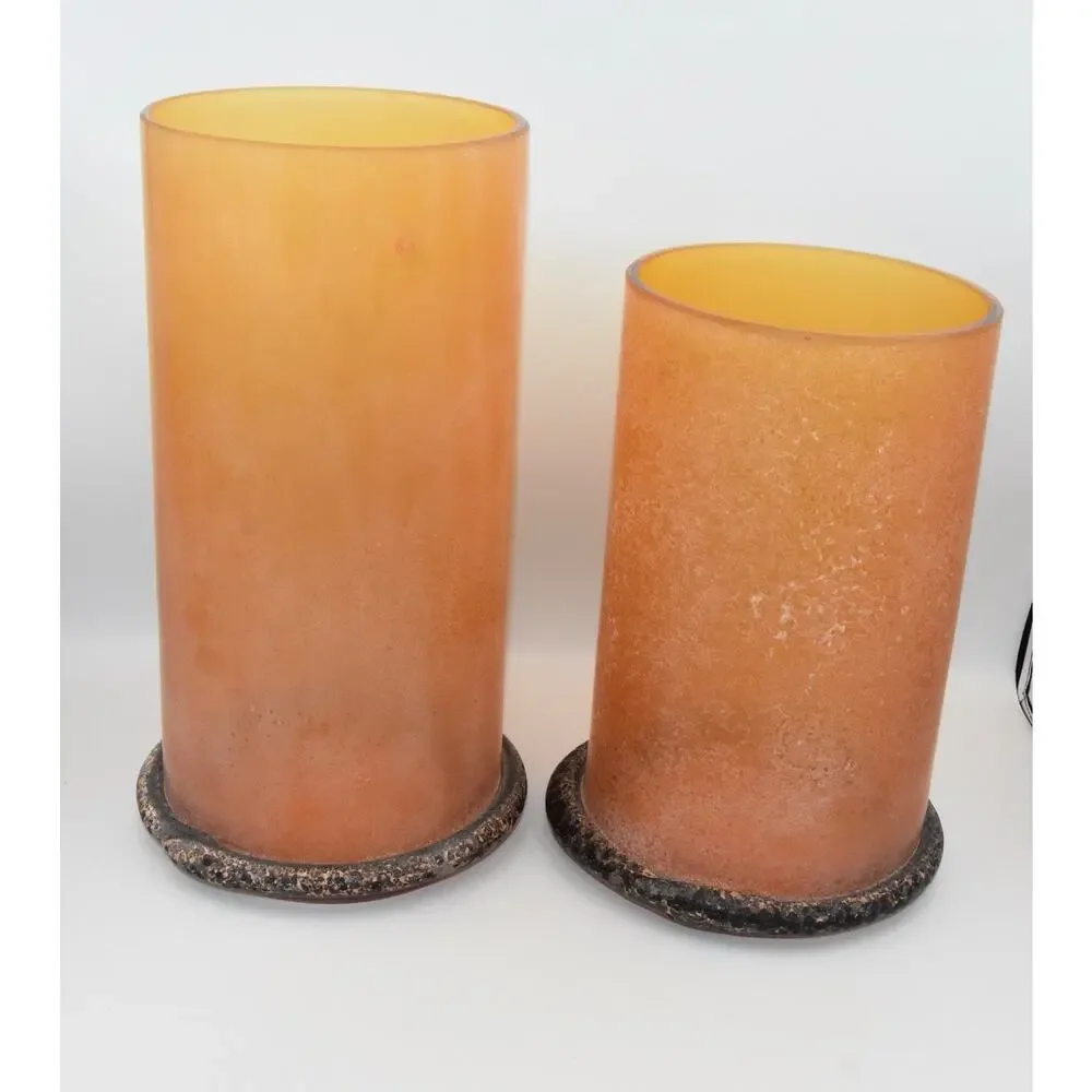 Antichi Angeli Vetro Artistico Murano Art Glass Kreiss Decor Candle Holder Vases
